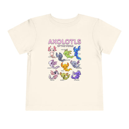 Axolotl Toddler Short Sleeve Tee - Nefty Creations