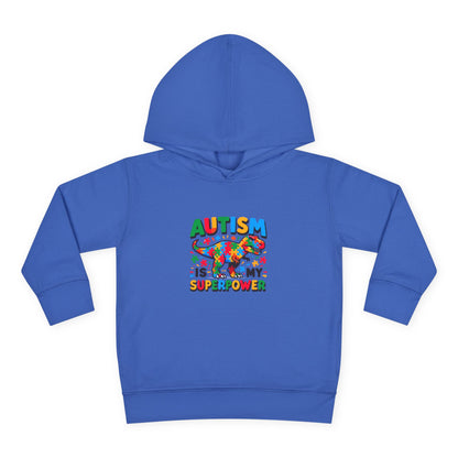 Autism Awareness Toddler Fleece Hoodie - 'Autism is My Superpower' - Nefty Creations