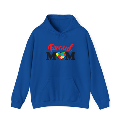 Proud Mom Hoodie - Unisex Heavy Blend Sweatshirt for Moms - Nefty Creations