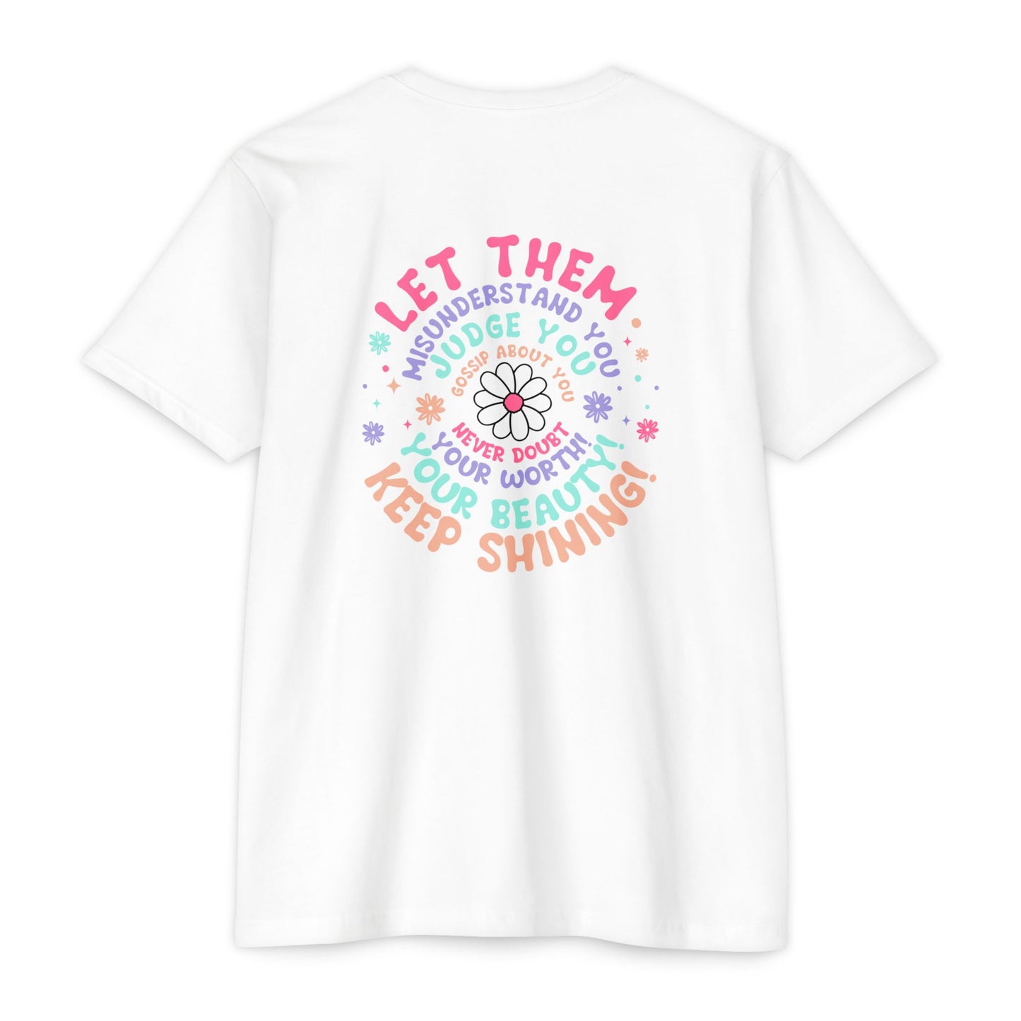 Inspirational Unisex CVC Jersey T-shirt - 'Let Them Understand You' Design