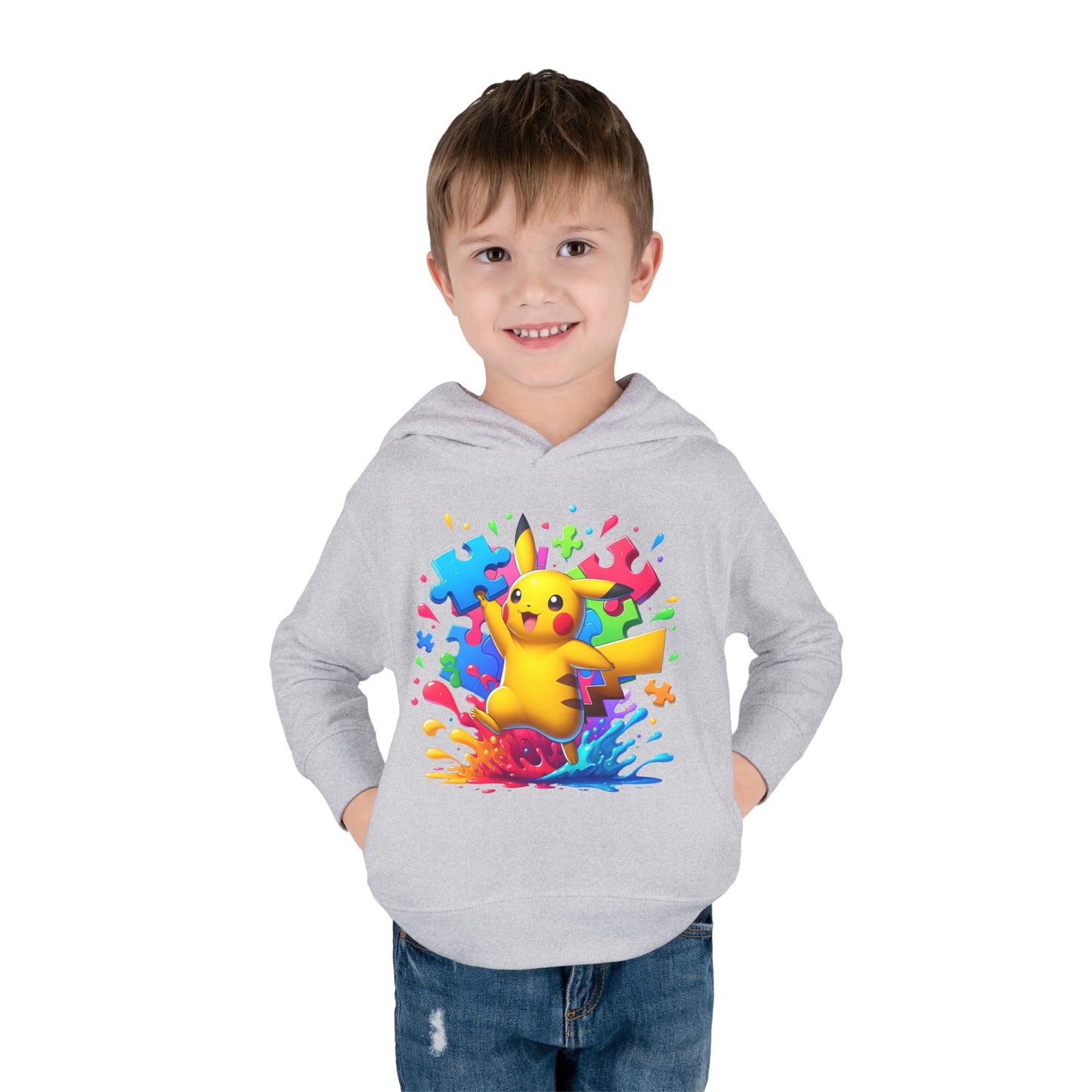 Toddler Pullover Fleece Hoodie