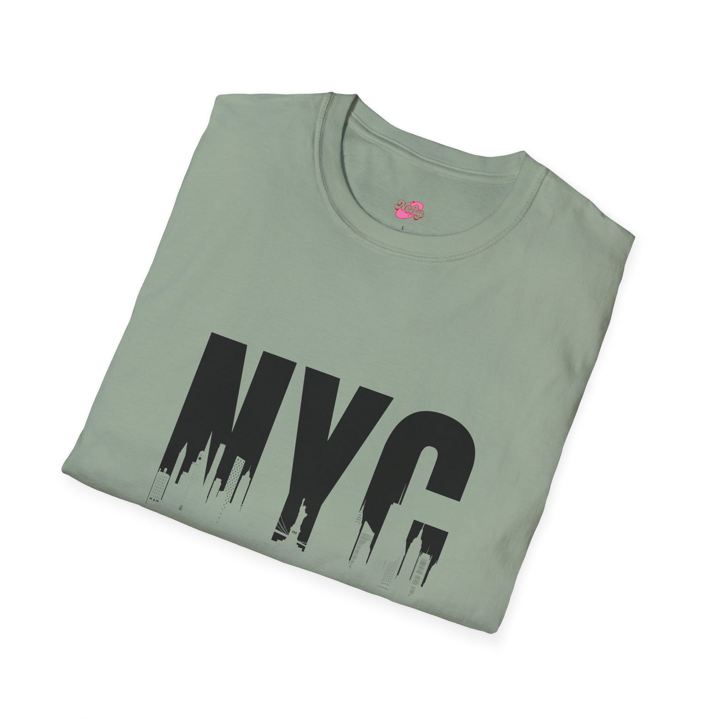 NYC Urban Unisex Softstyle T-Shirt, New York City Tee, Casual Streetwear, Gift for Travelers, Everyday Wear - Nefty Creations