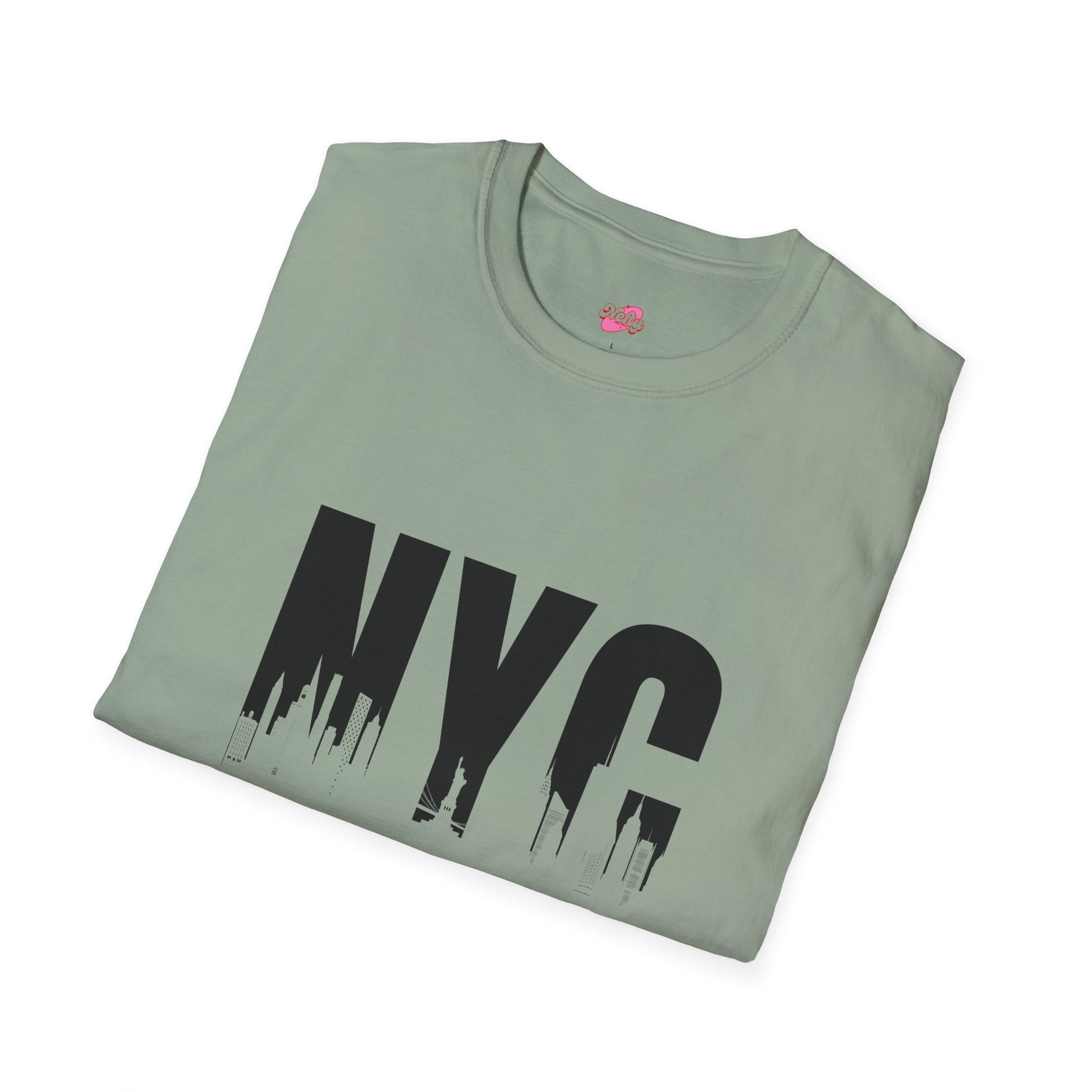 NYC Urban Unisex Softstyle T-Shirt, New York City Tee, Casual Streetwear, Gift for Travelers, Everyday Wear - Nefty Creations