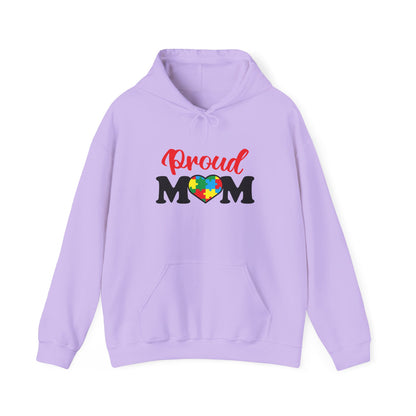 Proud Mom Hoodie - Unisex Heavy Blend Sweatshirt for Moms - Nefty Creations