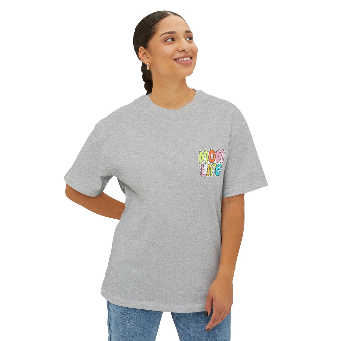 Mom Life Oversized Tee - Unisex