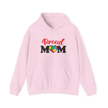 Proud Mom Hoodie - Unisex Heavy Blend Sweatshirt for Moms - Nefty Creations