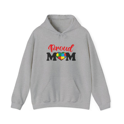 Proud Mom Hoodie - Unisex Heavy Blend Sweatshirt for Moms - Nefty Creations