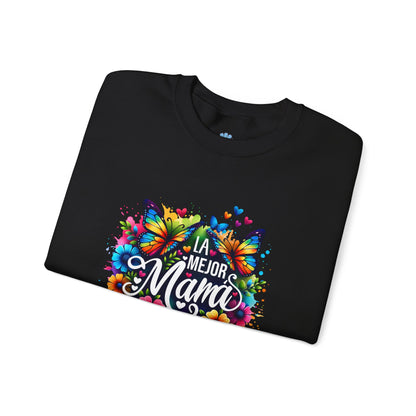 Colorful Butterfly Mom Sweatshirt - Nefty Creations