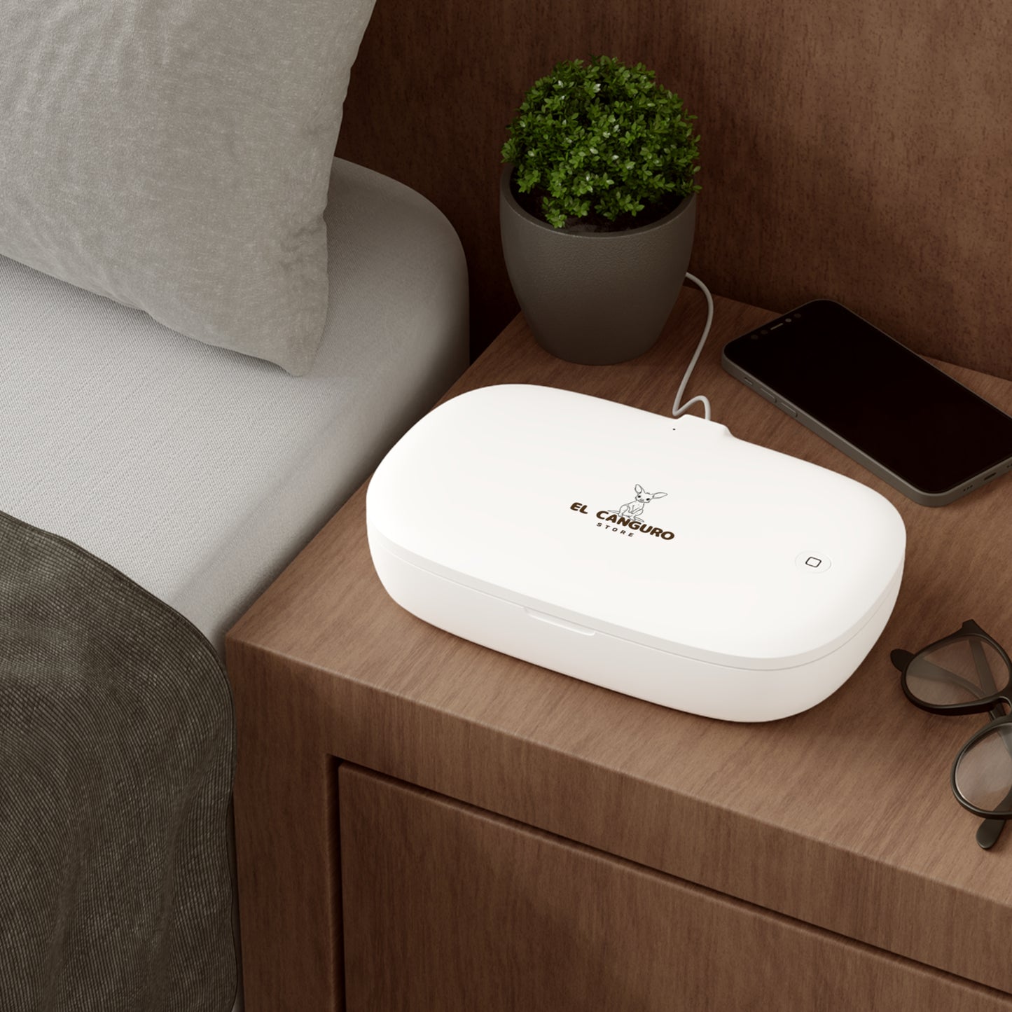 UV Phone Sanitizer & Wireless Charging Pad - Clean & Charge Anywhere