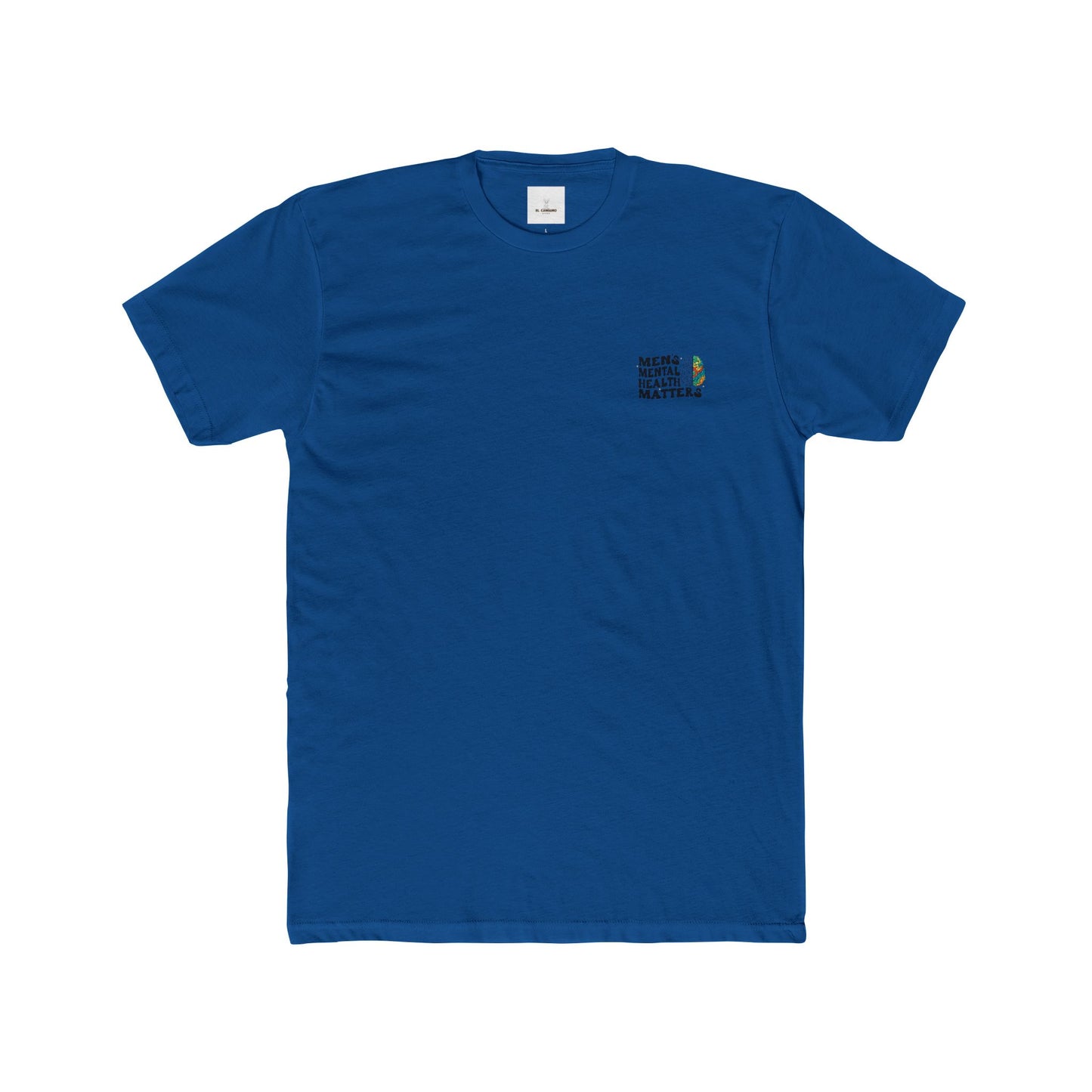 Supportive Men's Mental Health Tee - Unisex Cotton Crew with Positive Messages