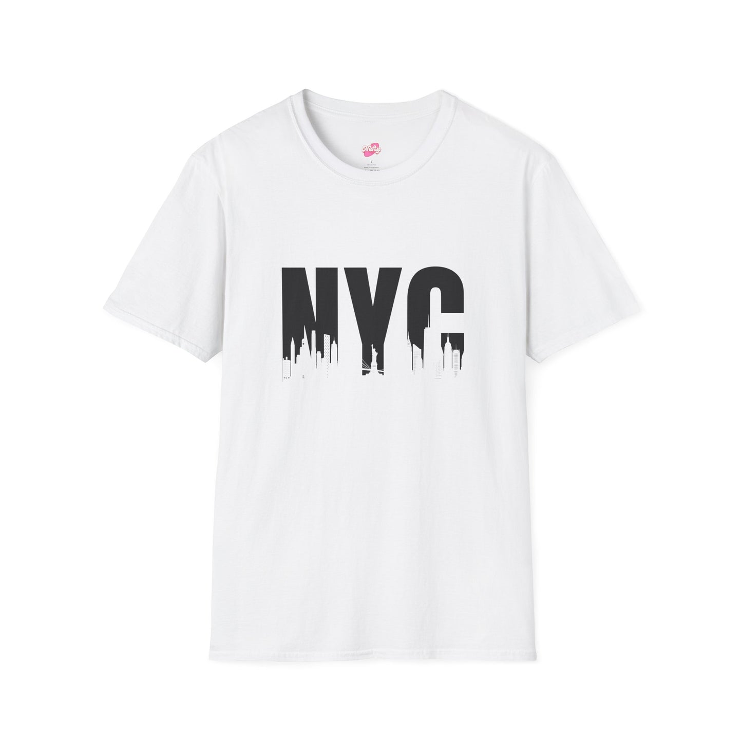 NYC Urban Unisex Softstyle T-Shirt, New York City Tee, Casual Streetwear, Gift for Travelers, Everyday Wear - Nefty Creations