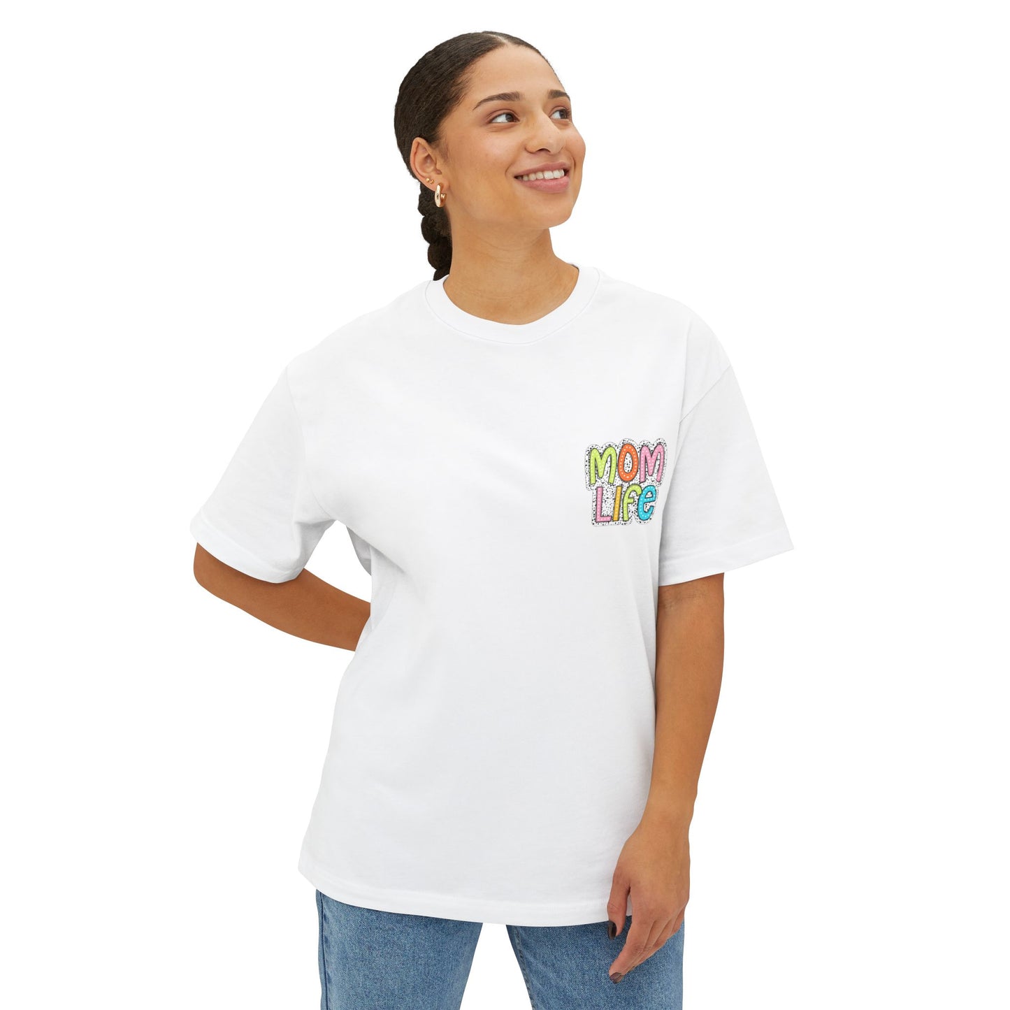 Mom Life Oversized Tee - Unisex