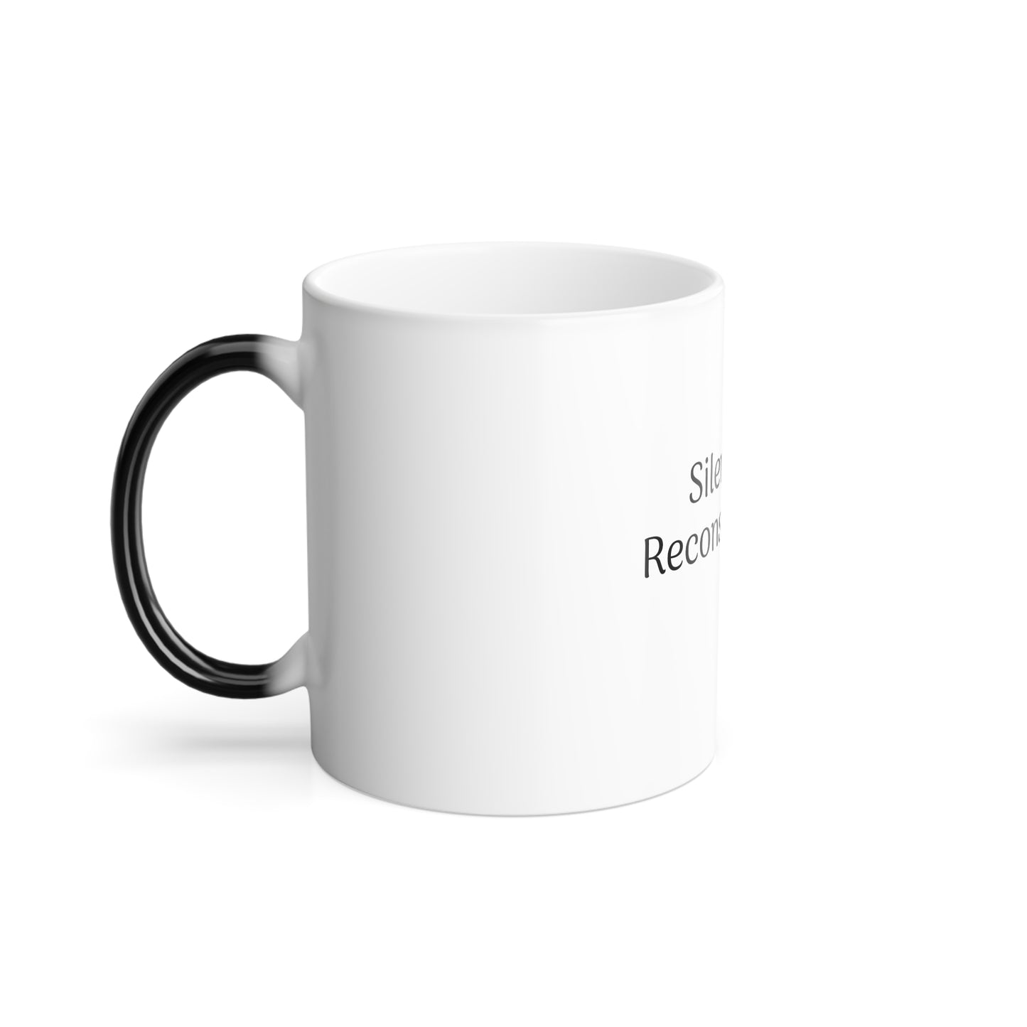 Color Morphing Mug - 'Silencio de Reconstrucción'