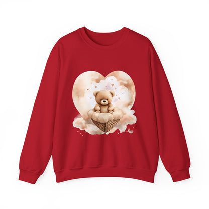 Cozy Teddy Bear Love Sweatshirt - Unisex Heavy Blend™ - Nefty Creations