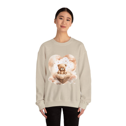 Cozy Teddy Bear Love Sweatshirt - Unisex Heavy Blend™ - Nefty Creations