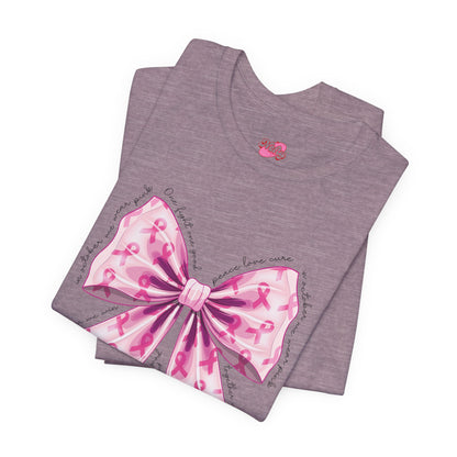 Cancer Awareness Unisex Jersey Short Sleeve Tee - Nefty Creations