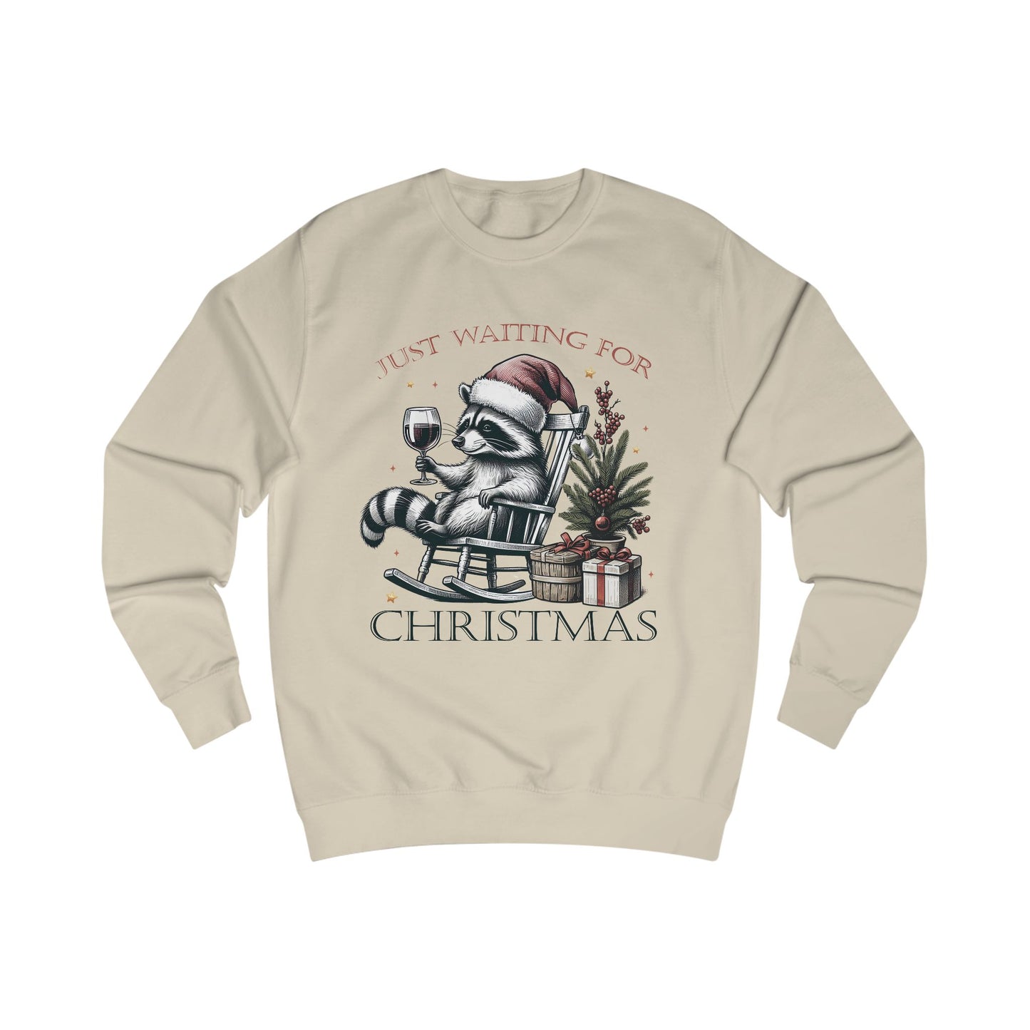 Raccoon Christmas Sweatshirt - Nefty Creations