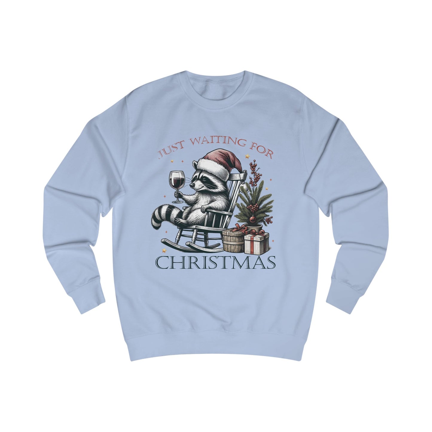 Raccoon Christmas Sweatshirt - Nefty Creations