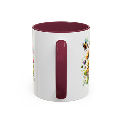 Colorful Floral Mug – "Thanks for Helping Me Bloom" – Perfect Gift for Friends & Family - Nefty Creations