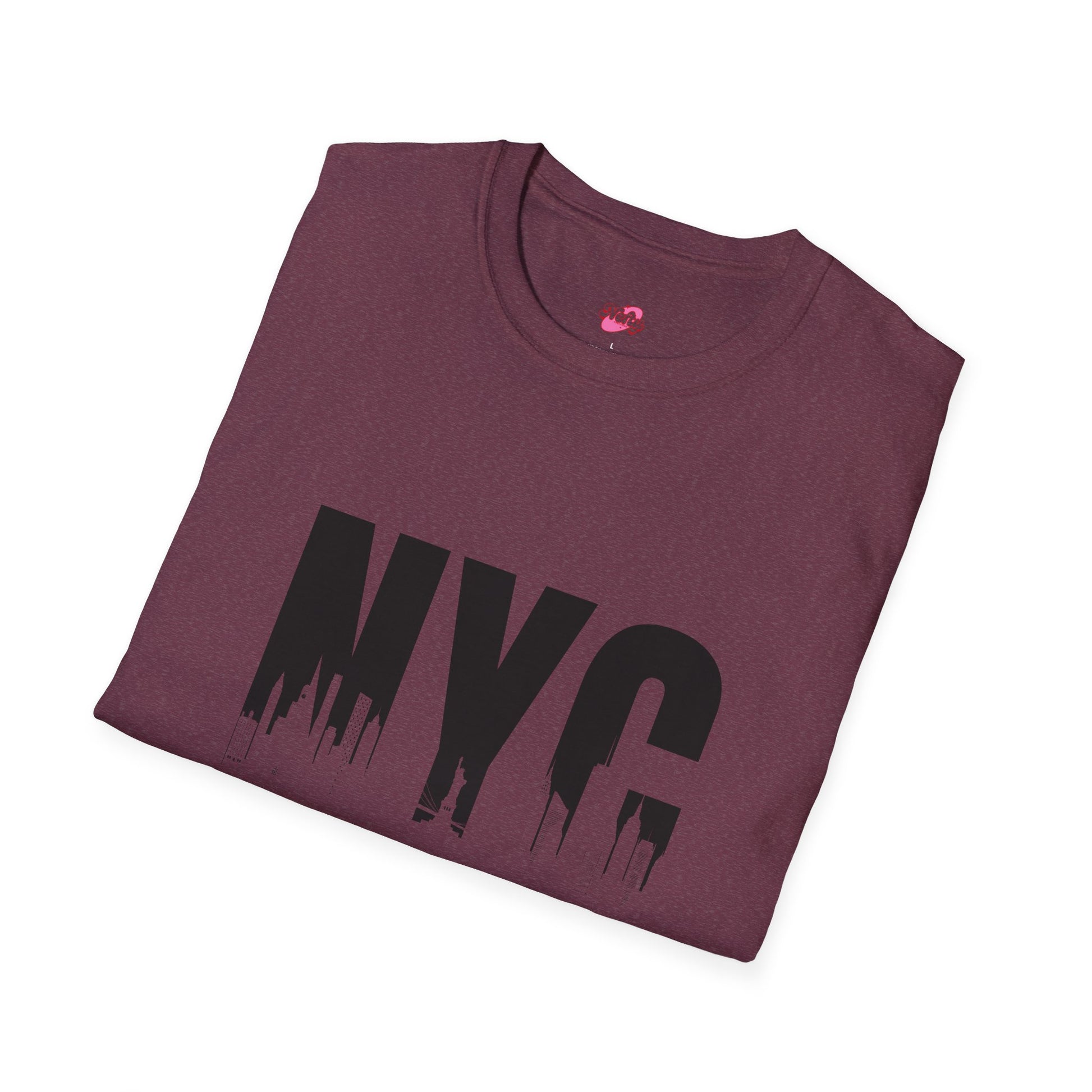 NYC Urban Unisex Softstyle T-Shirt, New York City Tee, Casual Streetwear, Gift for Travelers, Everyday Wear - Nefty Creations
