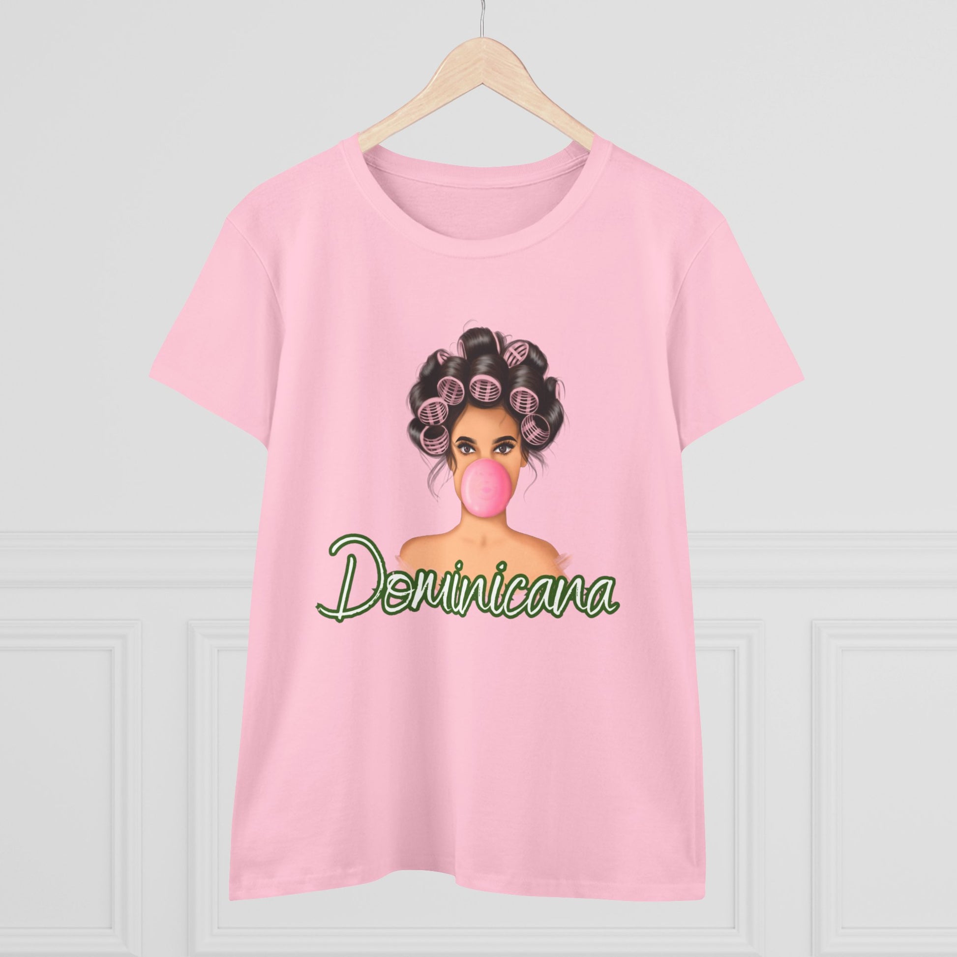 Dominicana Women's Midweight Cotton Tee - Fun & Stylish Casual Wear - Nefty Creations