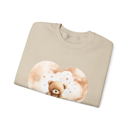 Cozy Teddy Bear Love Sweatshirt - Unisex Heavy Blend™ - Nefty Creations