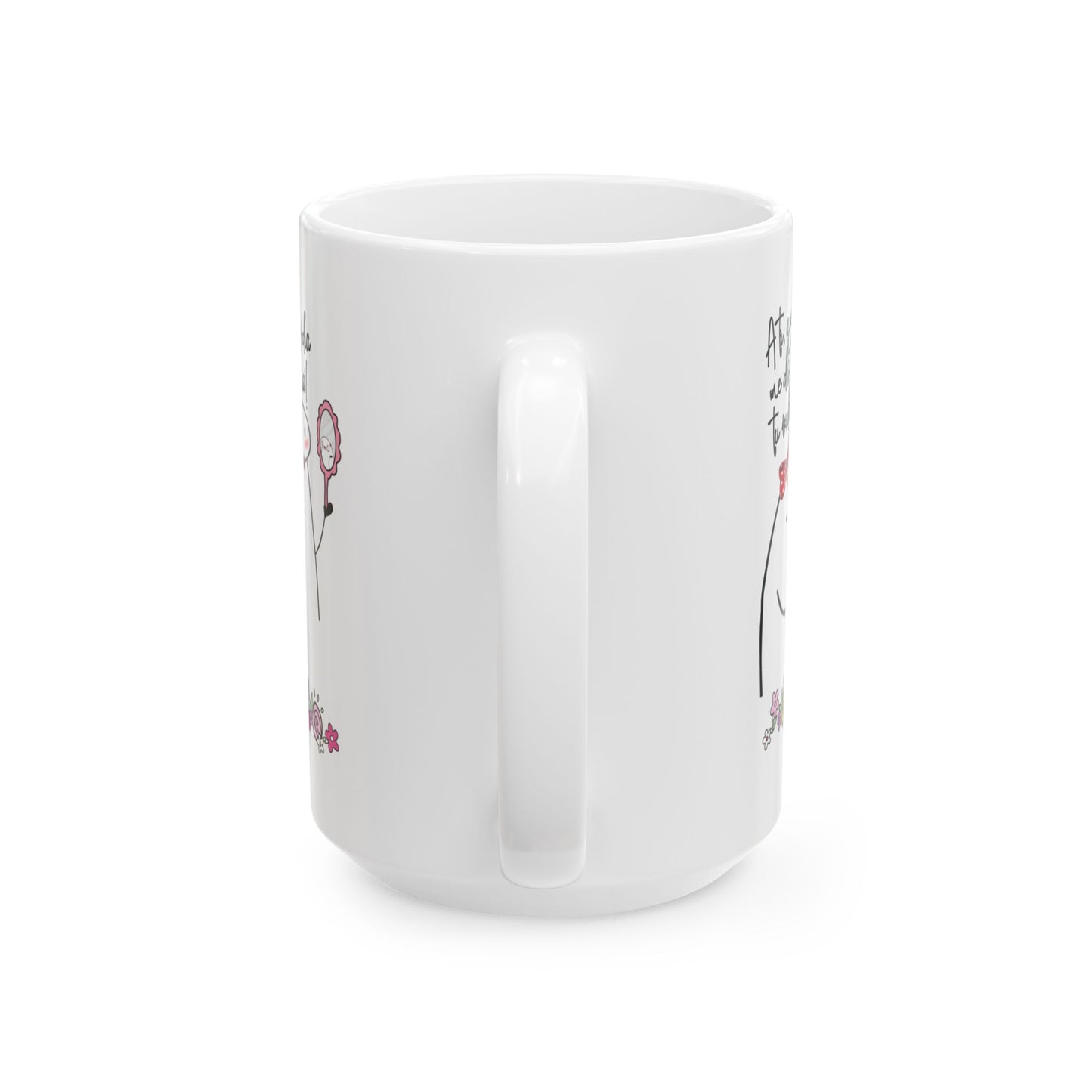 Mother's Day Ceramic Mug, Taza para el Dia de las madres, Gift for Mom, Spanish Coffee Cup, Mother's Day Gift, 11oz, 15oz Mug