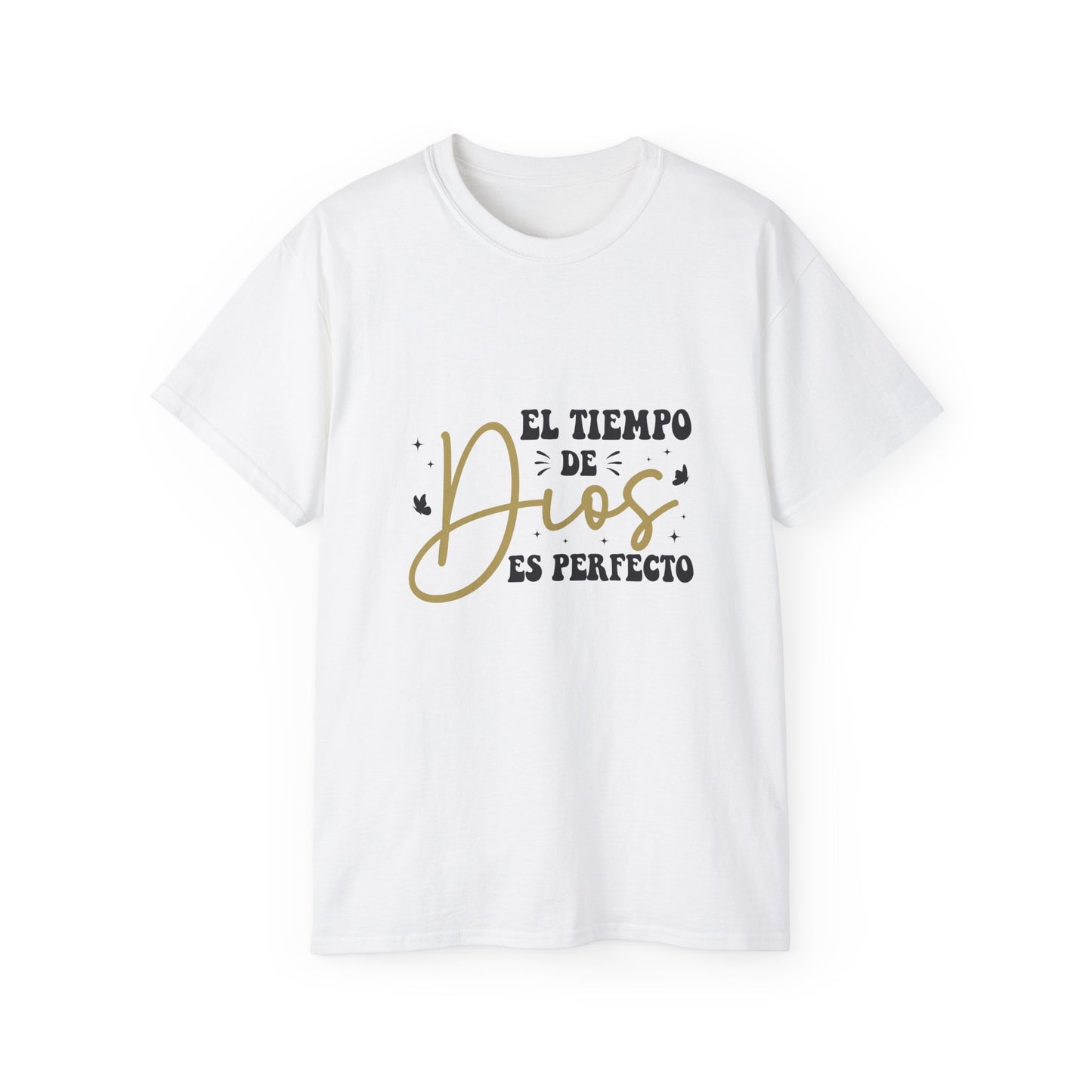 Inspirational Unisex Ultra Cotton Tee - El Tiempo de Dios es Perfecto