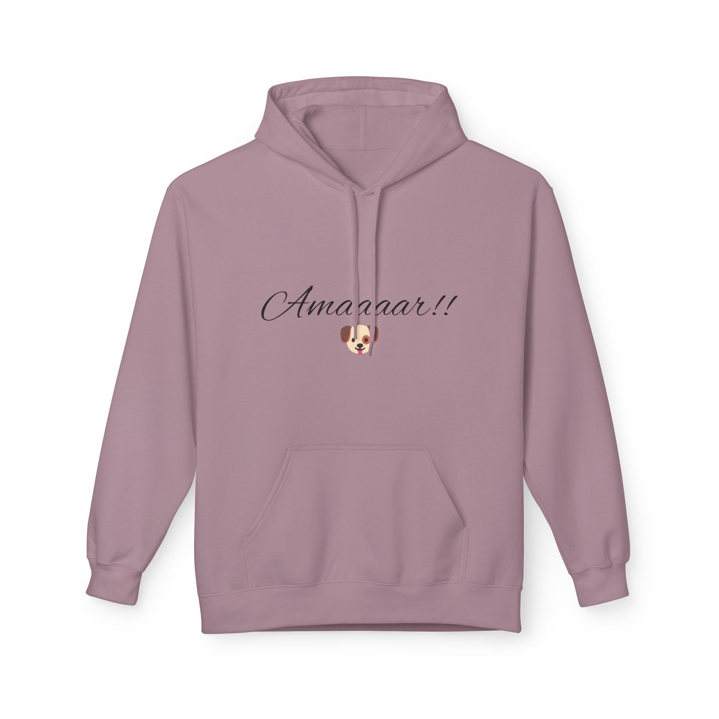 Hoodie with &#039;Amaaaar &#039; Quote Design