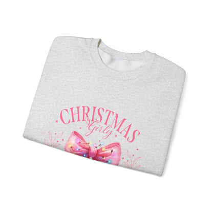 Christmas Girly Bow Sweatshirt - Nefty Creations