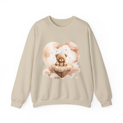 Cozy Teddy Bear Love Sweatshirt - Unisex Heavy Blend™ - Nefty Creations