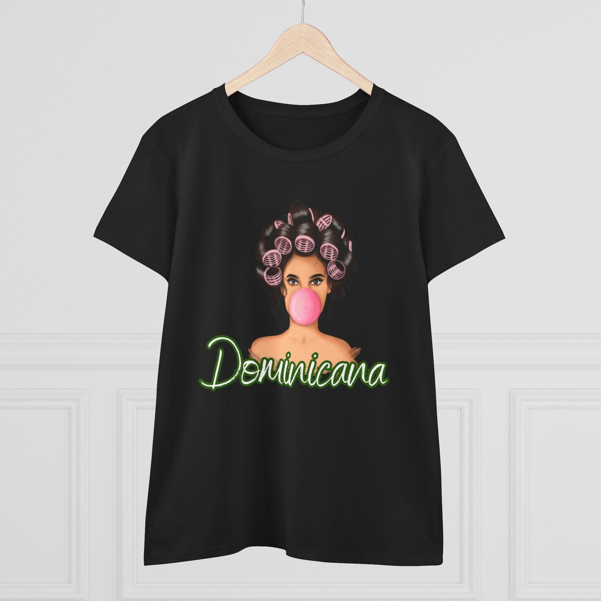 Dominicana Women's Midweight Cotton Tee - Fun & Stylish Casual Wear - Nefty Creations