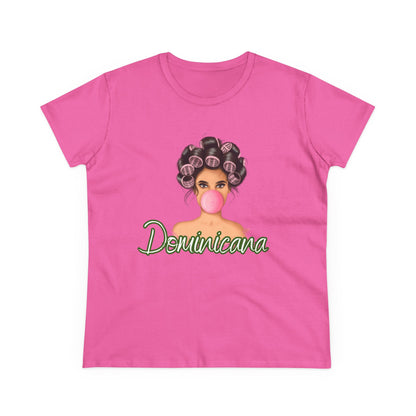 Dominicana Women's Midweight Cotton Tee - Fun & Stylish Casual Wear - Nefty Creations