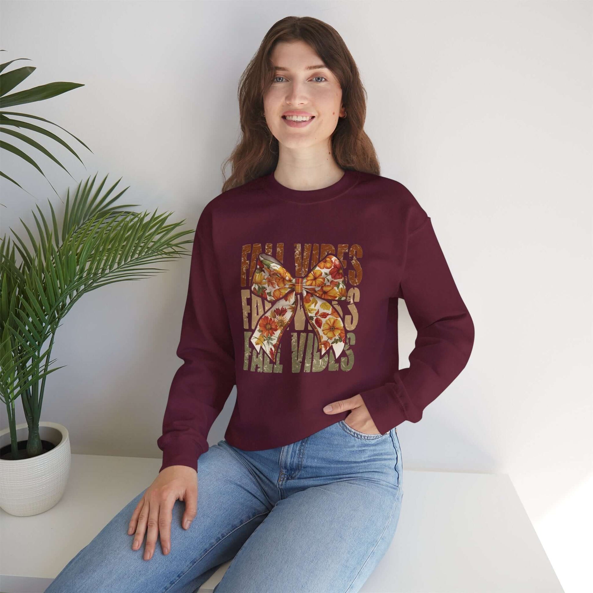 Fall Vibes Sweatshirt| Nefty Creations - Nefty Creations