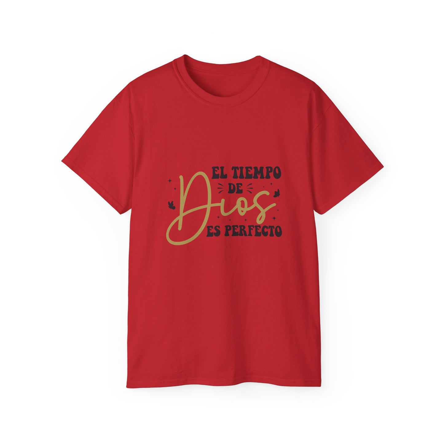 Inspirational Unisex Ultra Cotton Tee - El Tiempo de Dios es Perfecto