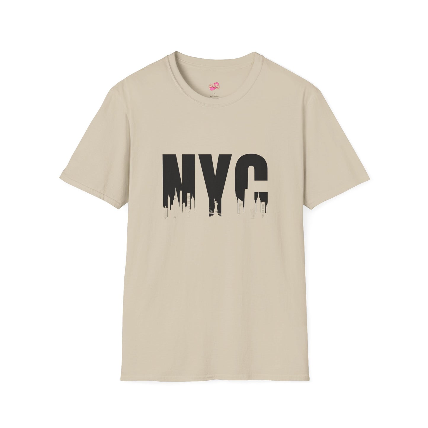 NYC Urban Unisex Softstyle T-Shirt, New York City Tee, Casual Streetwear, Gift for Travelers, Everyday Wear - Nefty Creations
