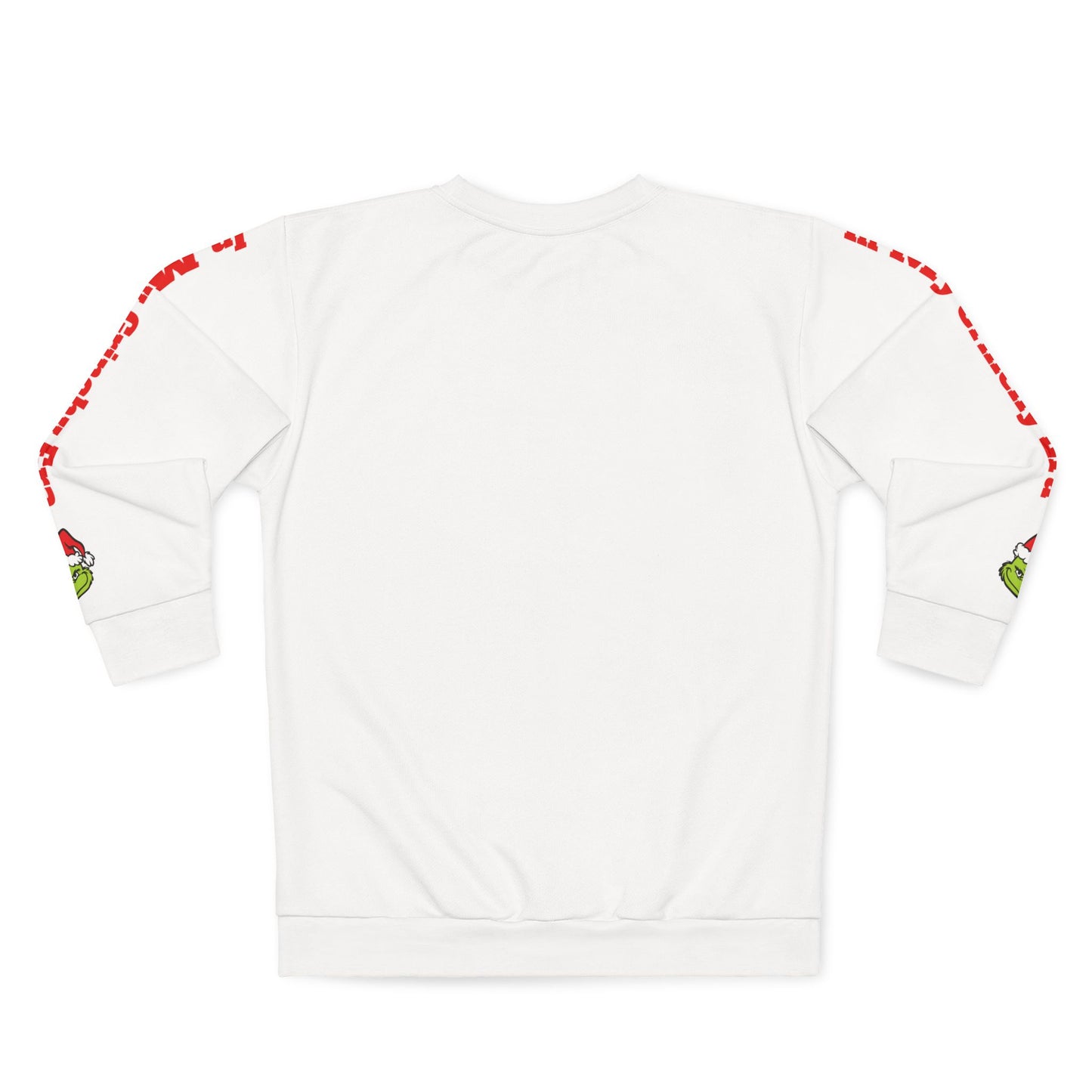 Festive Grinch Sweatshirt | Christmas Holiday Cheer - Nefty Creations