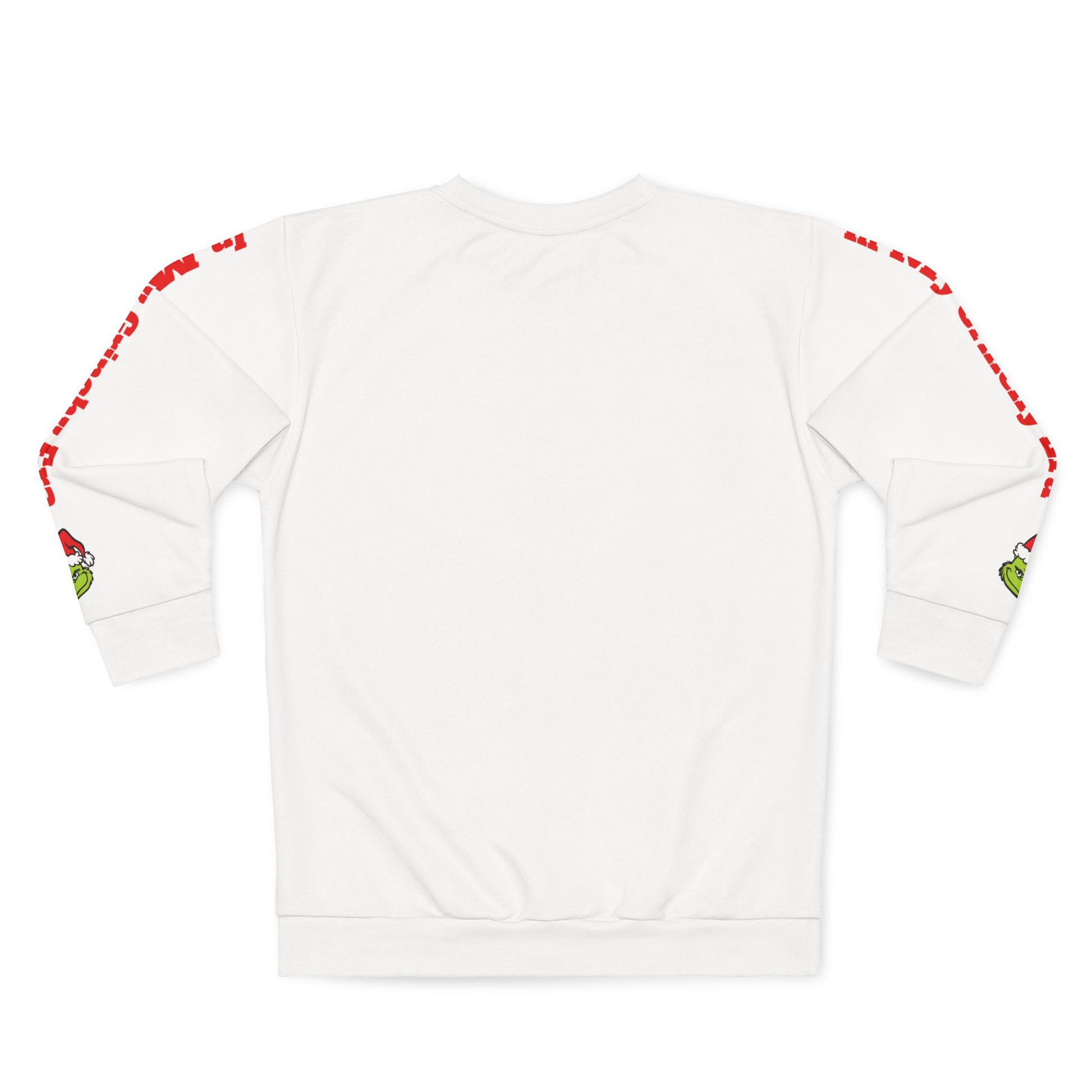 Festive Grinch Sweatshirt | Christmas Holiday Cheer - Nefty Creations