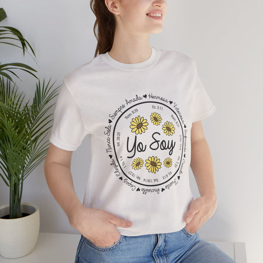 Yo Say Floral Unity Unisex Jersey Tee