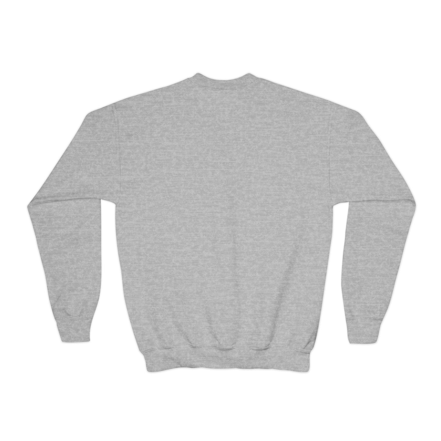 Colorful Puzzle Autism Awareness Youth Crewneck Sweatshirt - Mickey Mouse Design