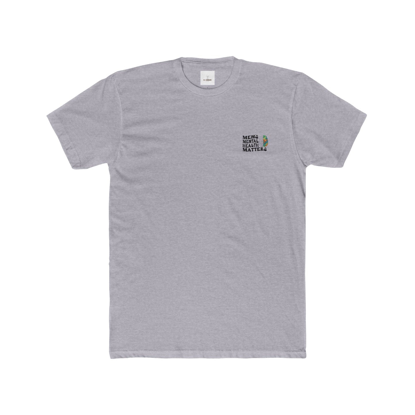 Supportive Men's Mental Health Tee - Unisex Cotton Crew with Positive Messages