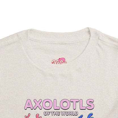 Axolotl Toddler Short Sleeve Tee - Nefty Creations