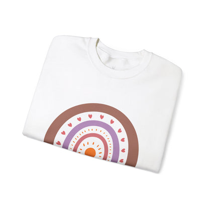 Bendecida & Agradecida Crewneck Sweatshirt - Cozy Unisex Sweater with Positive Vibes - Nefty Creations