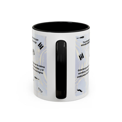 Papá Coffee Mug - Unique Dad Gift for Father's Day, Birthday, or Inspirational Moments, Black Accent Ceramic Cup - Nefty Creations