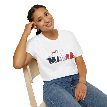 Dominican Mama T-Shirt for Casual Wear - Nefty Creations
