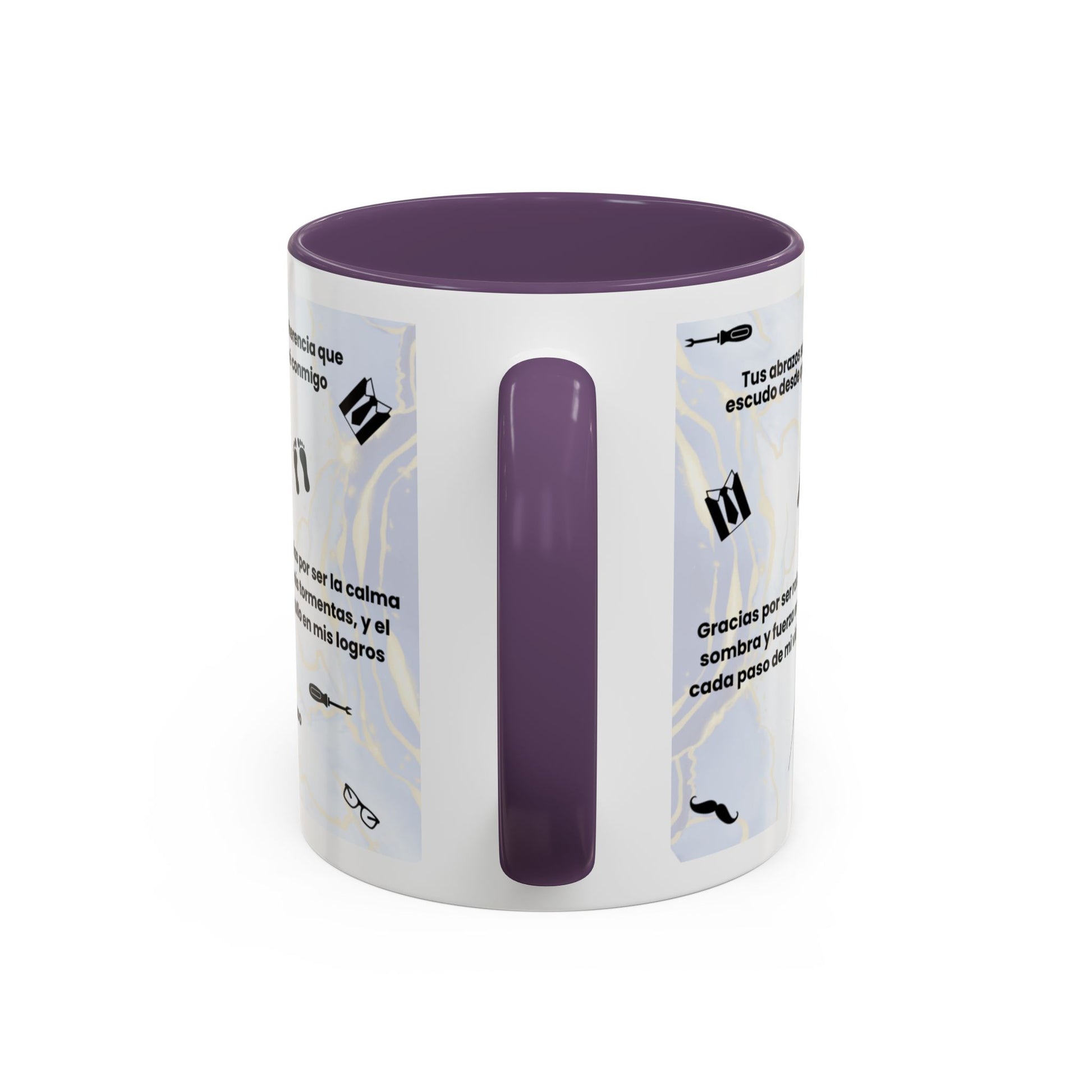 Papá Coffee Mug - Unique Dad Gift for Father's Day, Birthday, or Inspirational Moments, Black Accent Ceramic Cup - Nefty Creations