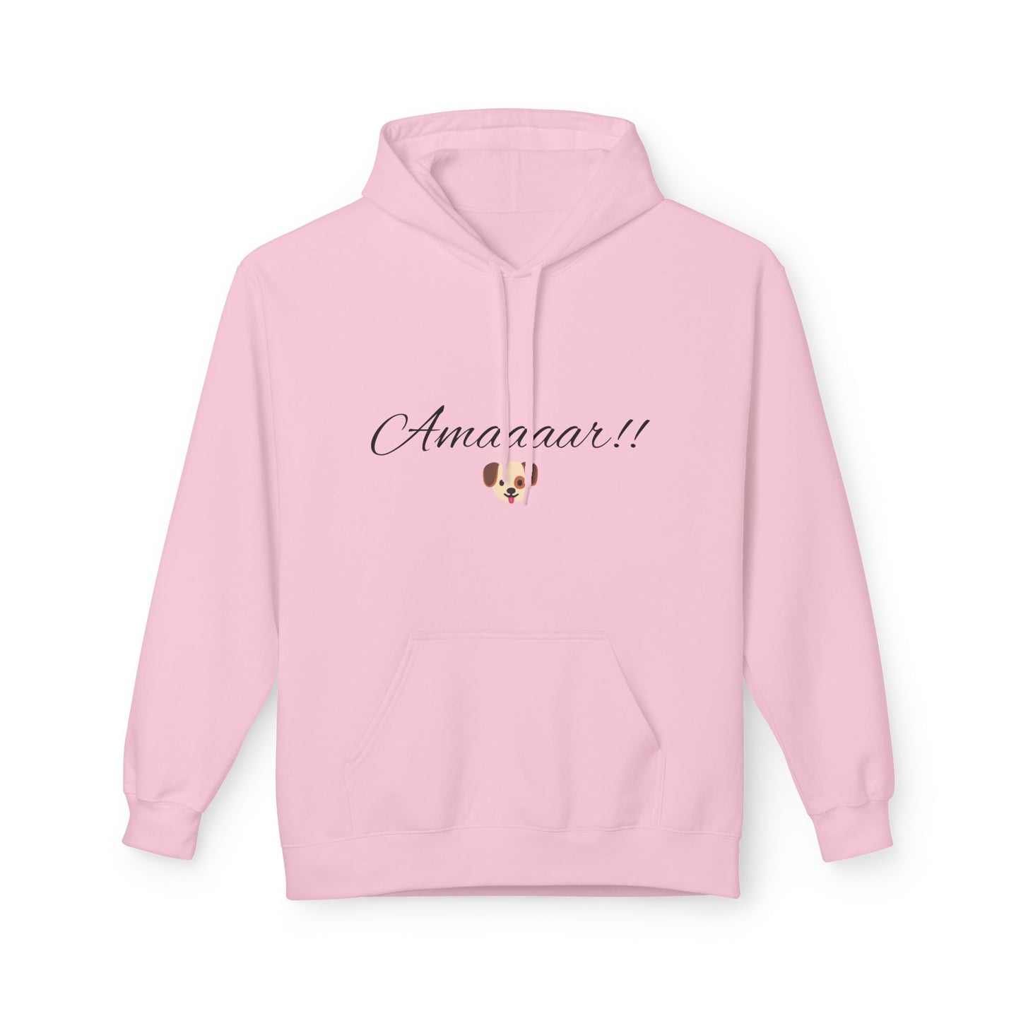 Hoodie with &#039;Amaaaar &#039; Quote Design