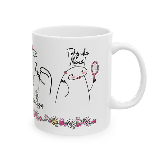 Mother's Day Ceramic Mug, Taza para el Dia de las madres, Gift for Mom, Spanish Coffee Cup, Mother's Day Gift, 11oz, 15oz Mug