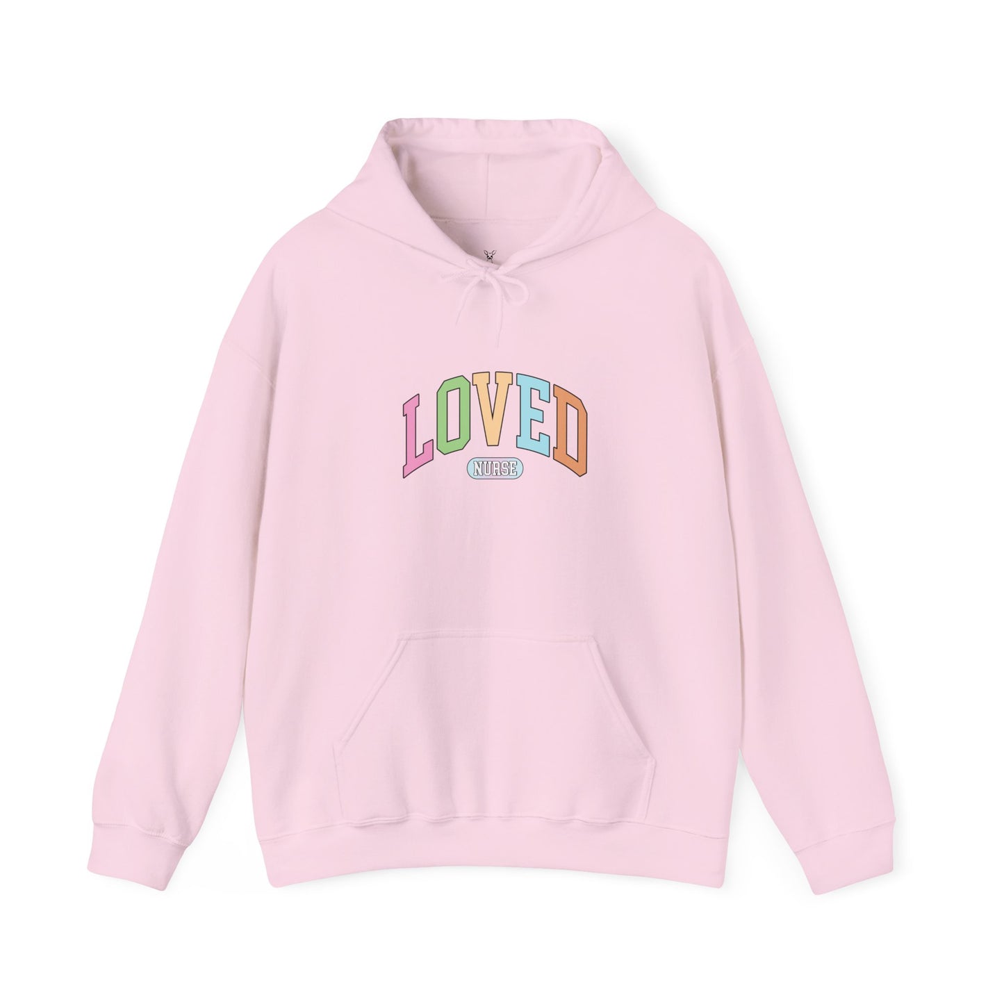 Loved Nurse Heavy Blend Hoodie - Cozy Comfort for Everyday Love