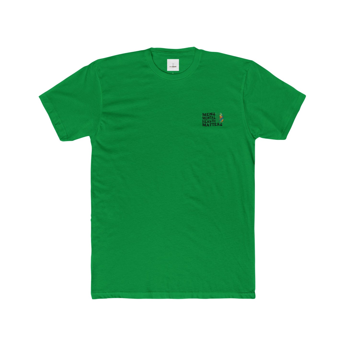 Supportive Men's Mental Health Tee - Unisex Cotton Crew with Positive Messages